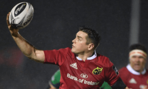 Munster's Ronan O'Mahony in action