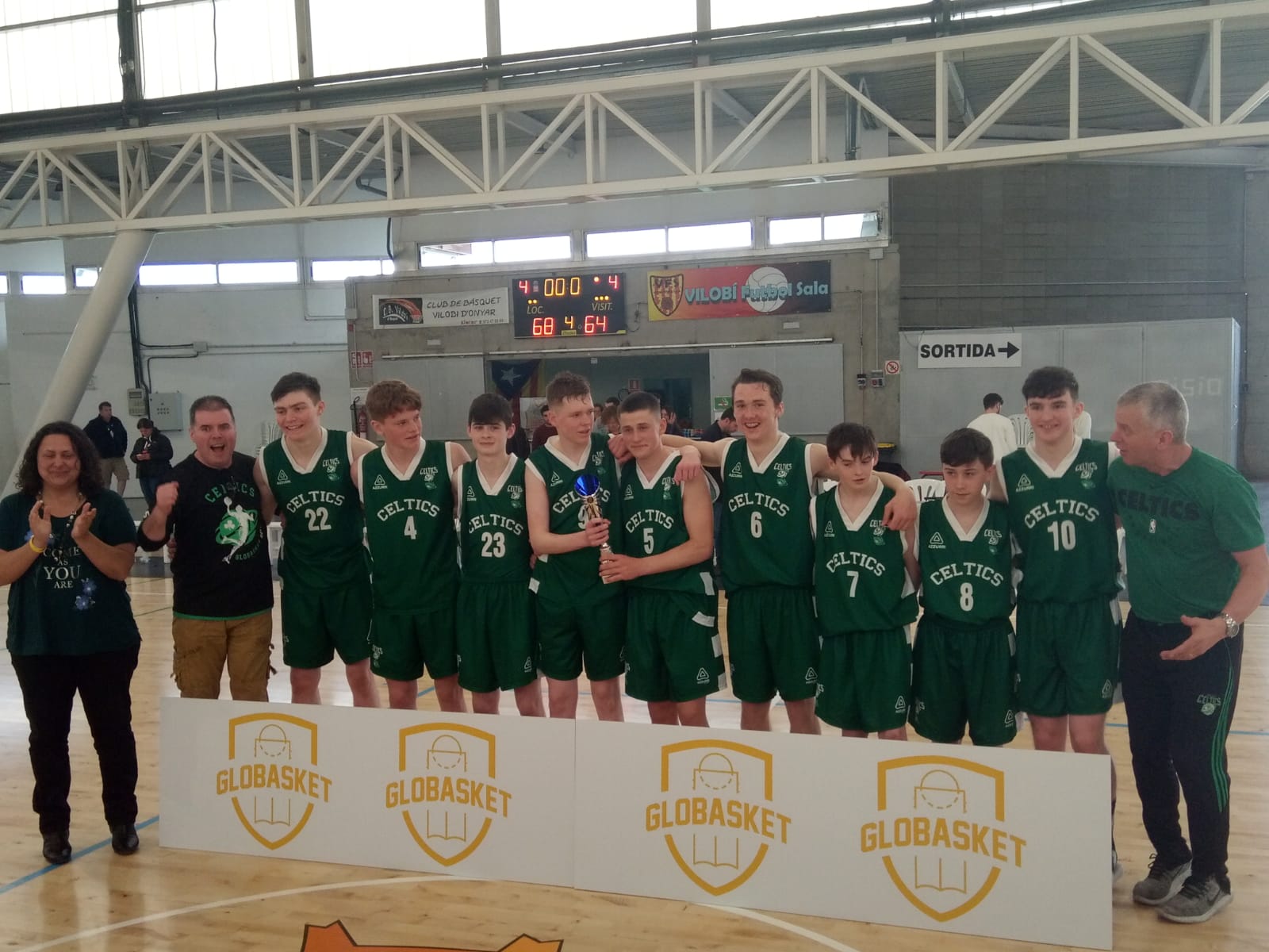 Limerick Celtics take home two Glo Basket European Cup Titles