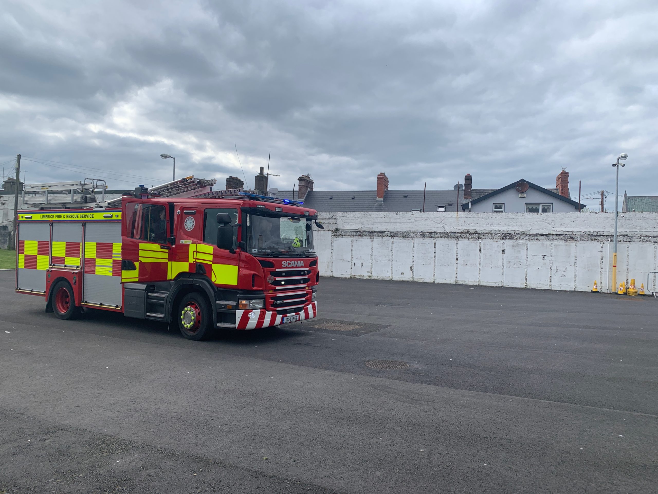 Limerick Fire & Rescue Service Pitch Up At Markets Field Sporting